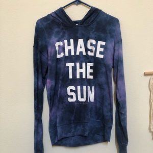 Spiritual Gangster tie dye Chase the Sun hoodie